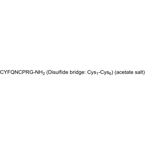 Argipressin acetate (Arg8-vasopressin acetate; AVP acetate) 129979-57-3